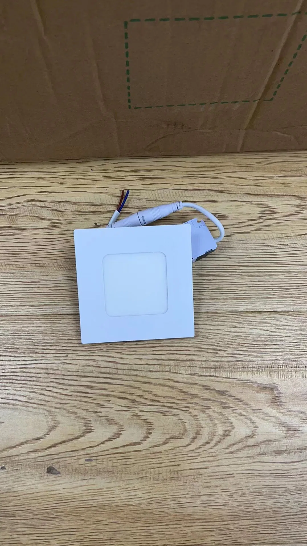 High Performance of Price and Cost ERP2.0 CE RoHS EMC2.0 6W 12W 18W 24W Back Lite Side Light Alu Recessed Square CCT Dimmable LED Panel Light