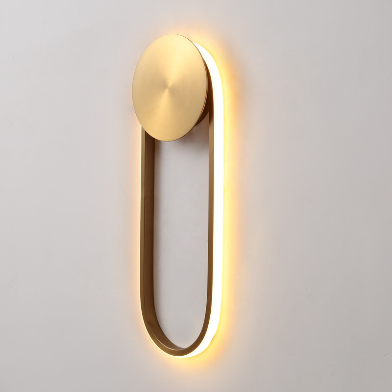 Modern Design Small with Aluminum Silicone Iron Material Indoor LED Wall Sconce Wall Mounted Decorative Lighting B090