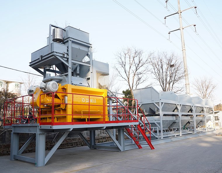 China Small Mobile Concrete Batching Plants(25 m³/h-50 m³/h） Manufacturer, Factory