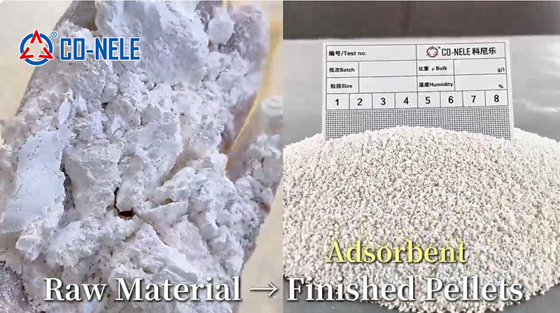 Intensive Mixer for Adsorbent Granulation