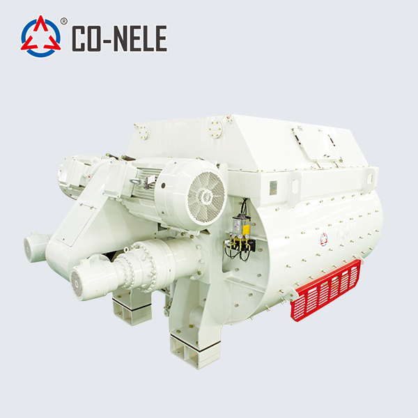 China CO-NELE Twin shaft concrete mixer CHS Factory, Machine