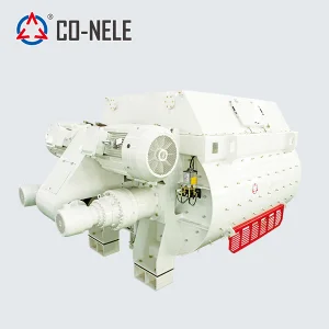 China CO-NELE Twin shaft concrete mixer CHS Factory, Machine