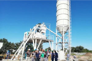 China HZN35 Precast concrete batching plant Factory, Machine