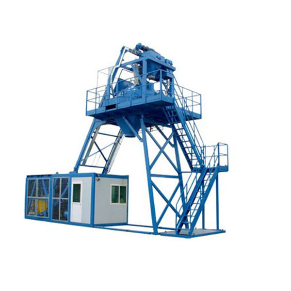 30m3/h mobile concrete batching plant