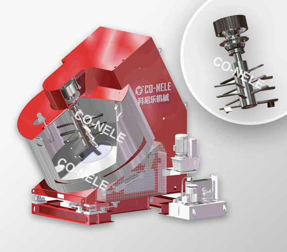 Intensive mixer type CR
