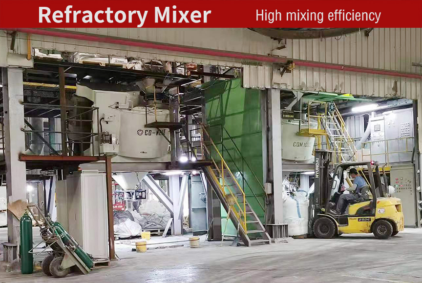 Inclined Intensive Refractory Mixer