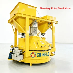 China Planetary Rotor Sand Mixer Manufacturer, Machine