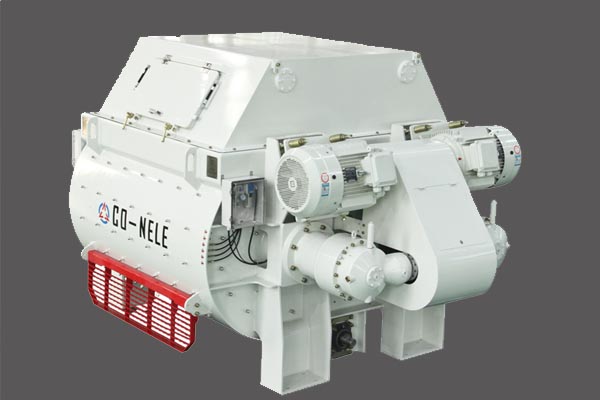 China Double spiral shaft concrete mixer Factory, Machine