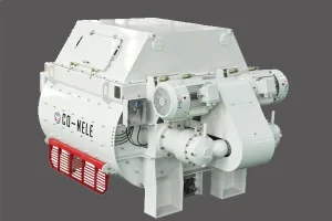 China Double spiral shaft concrete mixer Factory, Machine
