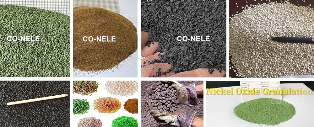 Granulator ball particle size display