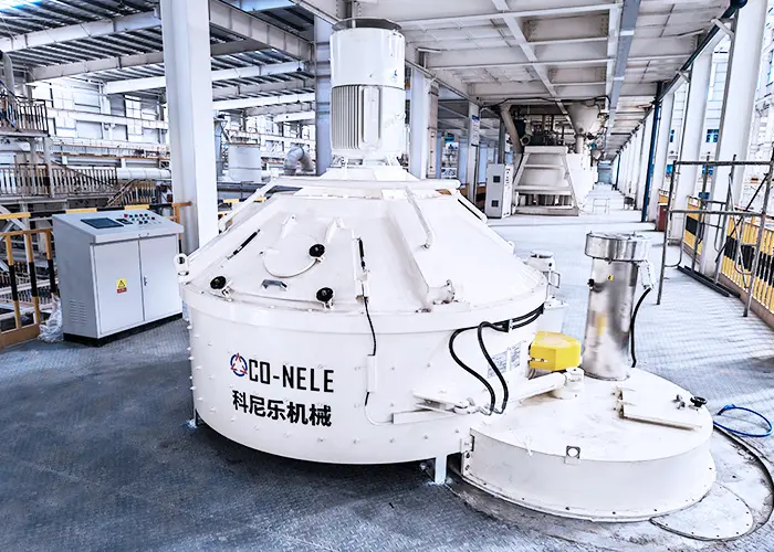 Planetary mixer improving refractory brick production efficiency