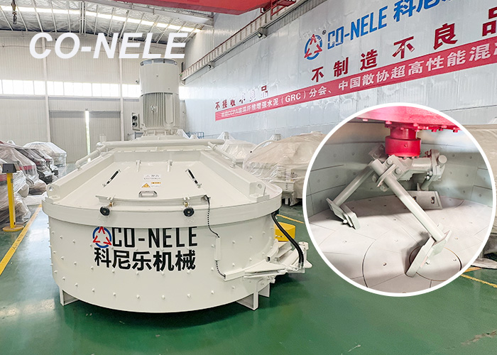 China Planetary Concrete Mixer Type CMP1125/750 Factory, Machine