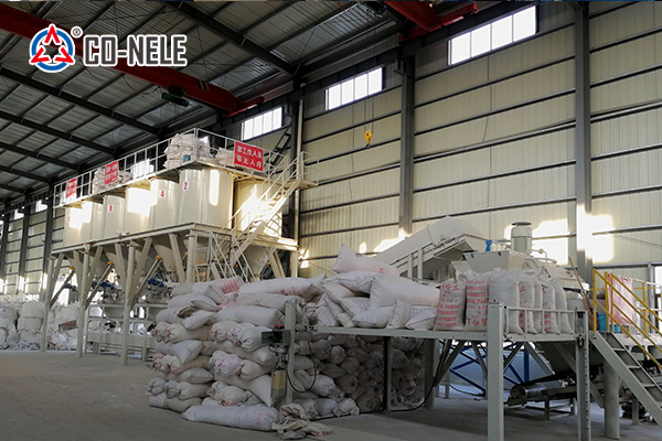 Refractory production line
