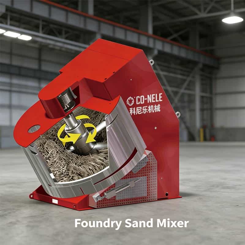 China Foundry Sand Mixer Factory, Machine