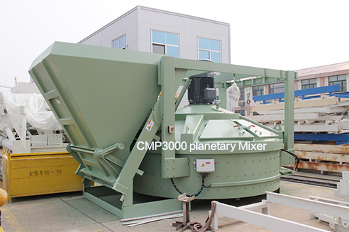 China MP3000 Planetary concrete mixer Factory, Machine