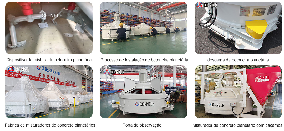 Co-Nele Planetary Concrete Mixer