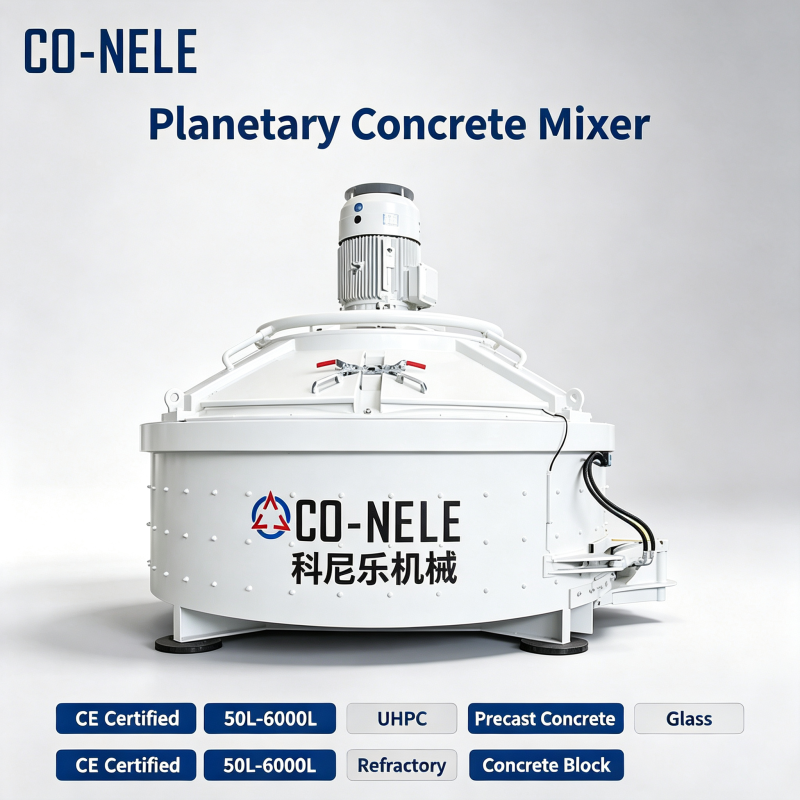 China Ultra-high performance concrete mixer Factory, Machine