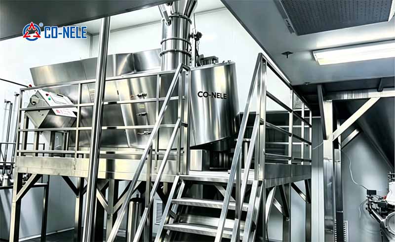 stainless steel vitamin granulator