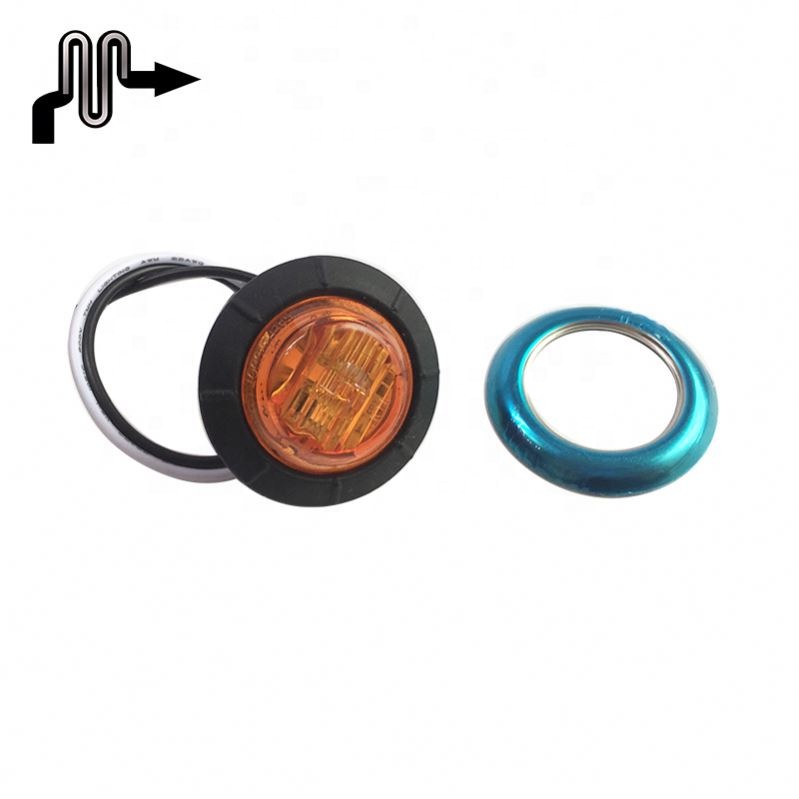 New Heavy-Duty LED Light 12v for Outdoor Site &amp; Trailer Truck Lighting Round Side Work Scene Lighting