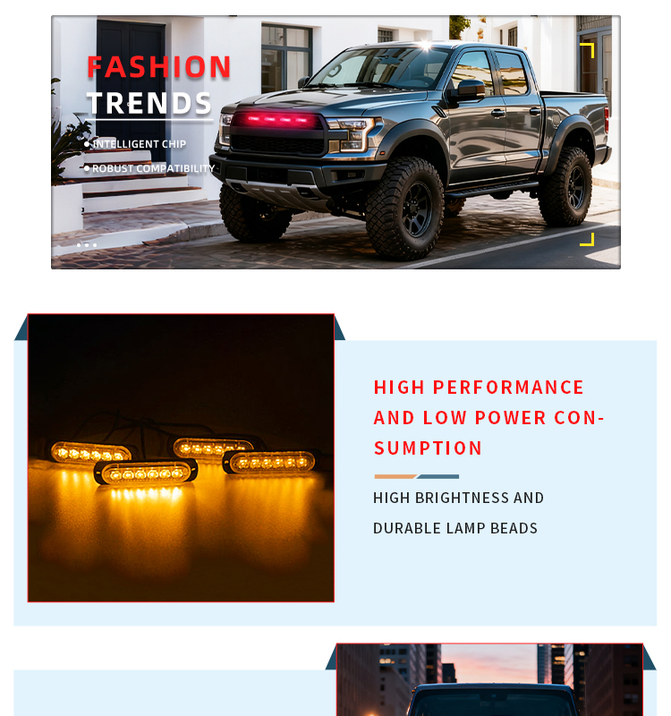 LED Front Grill Lights