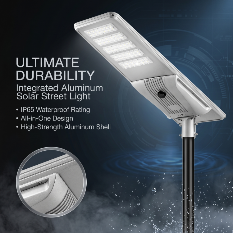 Advanced Modern Advanced BMS System installation meter 3-12m All in one Solar LED Street Light for Urban Lighting