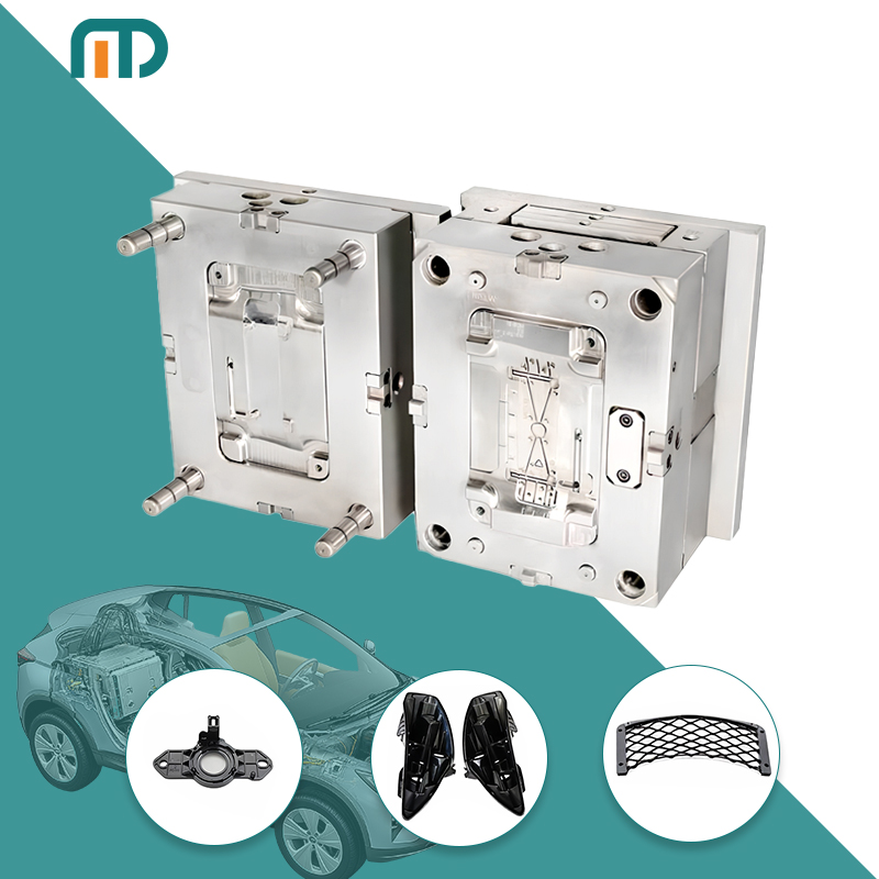 Plastic Molds Design And manufacturer Factory Custom High Precision Dual-Shot Automotive Headlight Injection Molding Service