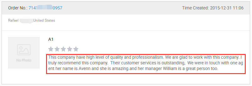 Customer Review 7