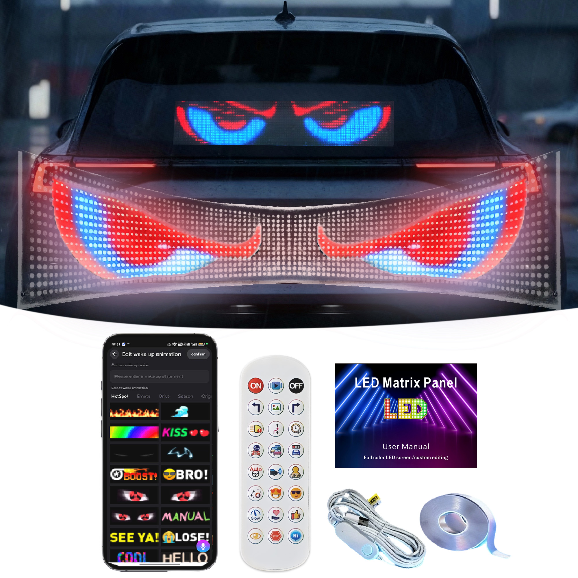 ABS Material Intelligent Display