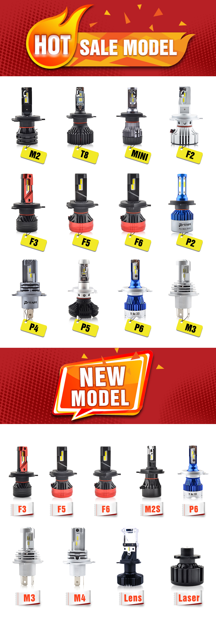 Hot Sales Auto Lighting Systems