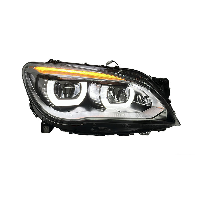 SJC Auto for BMW 7 Series M7 F01 F02 Angel Eyes Headlight 2013-2015 Auto Adaptive High Low Beam Front Lights Factory Direct
