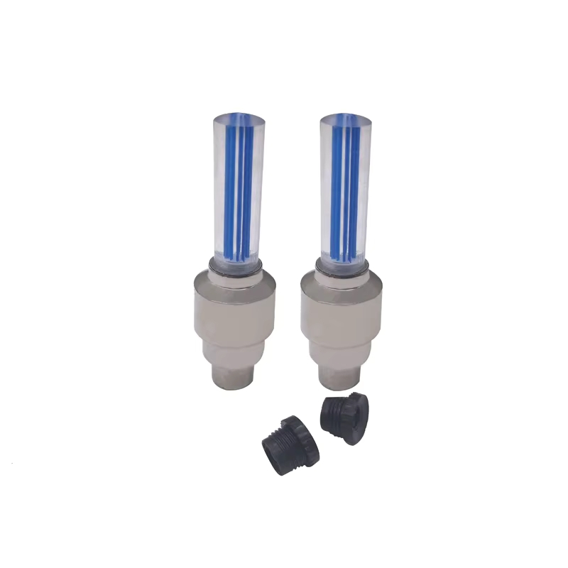 Safety Firefly LED Wheel Tire Valve Cap Lights 4 Colors For Cars Motorcycles Bicycles Motion Activated Decorative Glow Lamp
