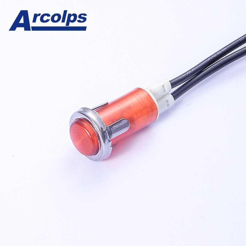 LED Indicator Lamp Low Energy For Electronic Circuits Status Monitoring Multiple Colors Clear Blue High Visibility Volts