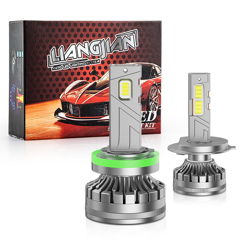 New Auto Car Accessories 180W CSP Chip Auto Led Light V90 6000K 12V 24V 6000K H11 H4 9005 Automotive Led Headlight Bulb