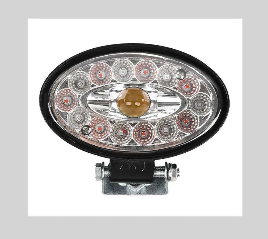 Elliptical Motorcycle Light LED Car Light Dimensions