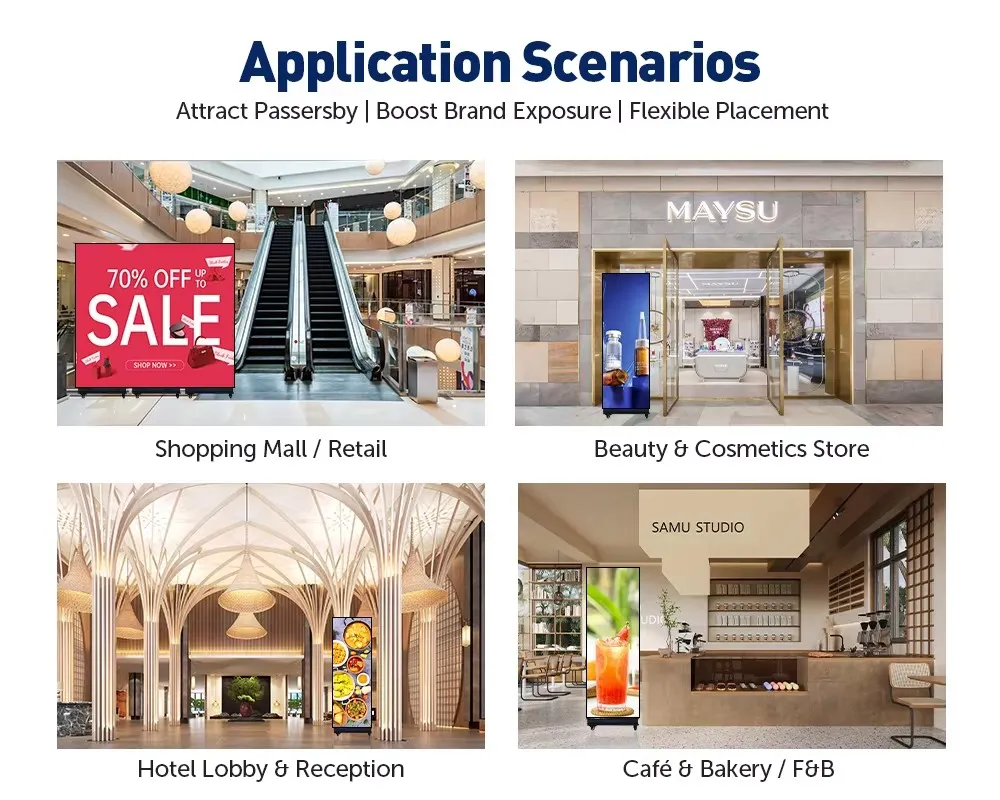 Versatile LED Poster Screen for Dynamic Advertising Solutions
