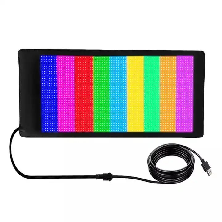 Flexible LED Display Panel for Car Window Advertising
