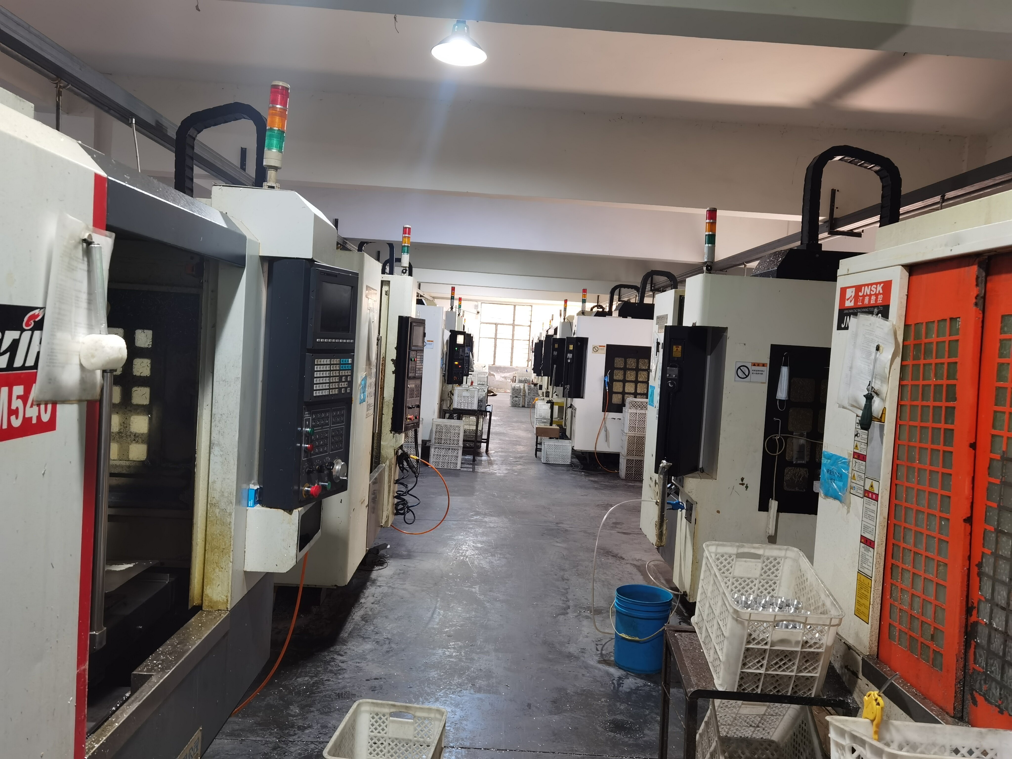 Production equipment room