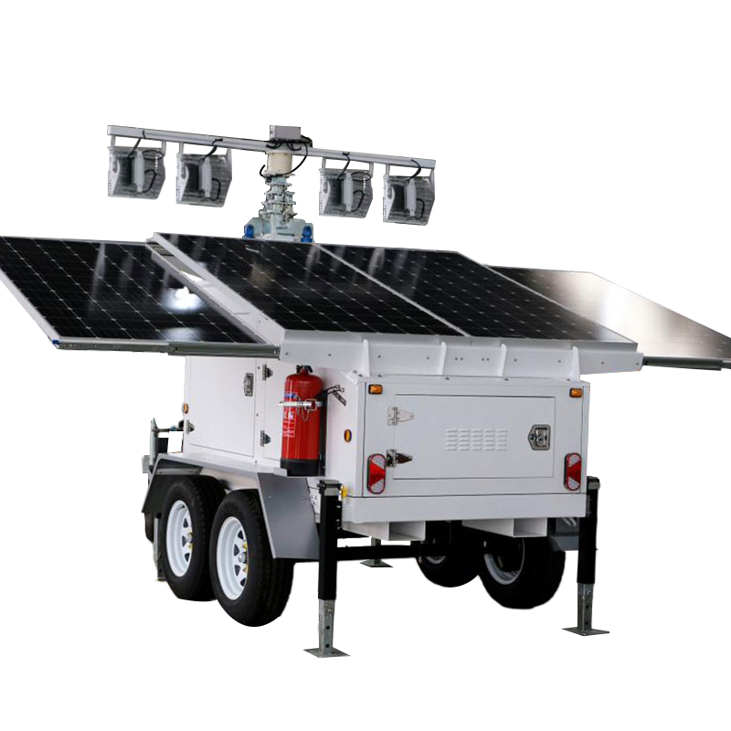 Rigorously Tested Movable Light Tower Solar Innovative Technology Solar Mobile Light Tower