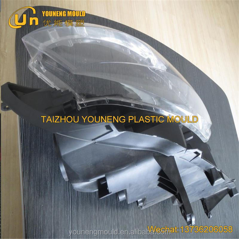 Taizhou Custom Abs Automotive Plastic Lamp Car Headlight Lens Auto Mould Manufacturer Oem Factory