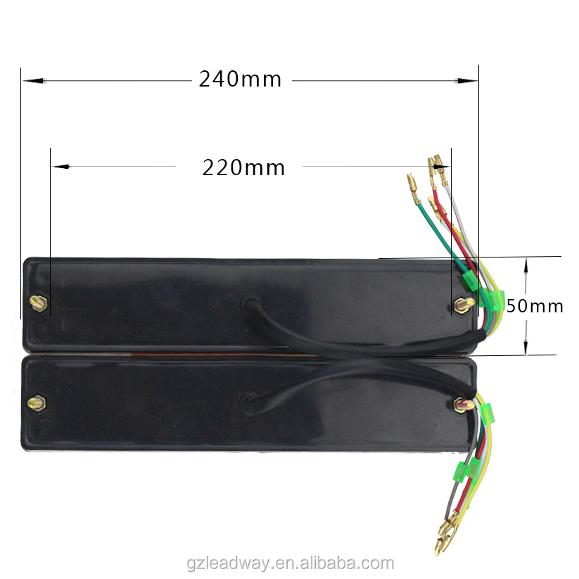 12V LED Lights Indicator Reverse Combination - 9