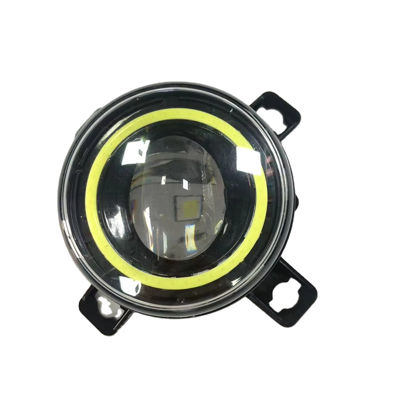 OEM ODM Custom Led Fog Driving Light with Dual Color White Amber Lights Benz Fog Lamp Auto Parts