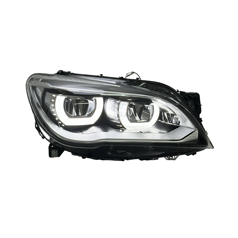 SJC Auto for BMW 7 Series M7 F01 F02 Angel Eyes Headlight 2013-2015 Auto Adaptive High Low Beam Front Lights Factory Direct
