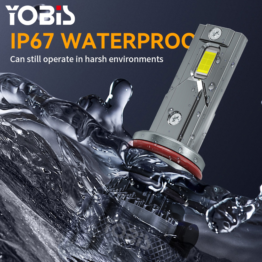 YOBIS Best Selling OEM/ODM Customized Auto Light Factory Price 120W Headlight High Cooling System Long Lifespan Car LED Light