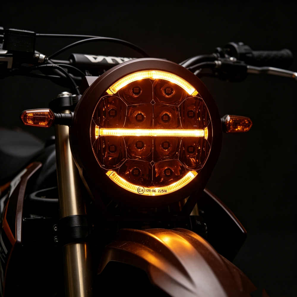High Intensity LED Driving Lamp with Dual-Color Amber White DRL, 5 Inch Round Spot Light for 4x4 SUV &amp; Lorry, OEM/ODM Support