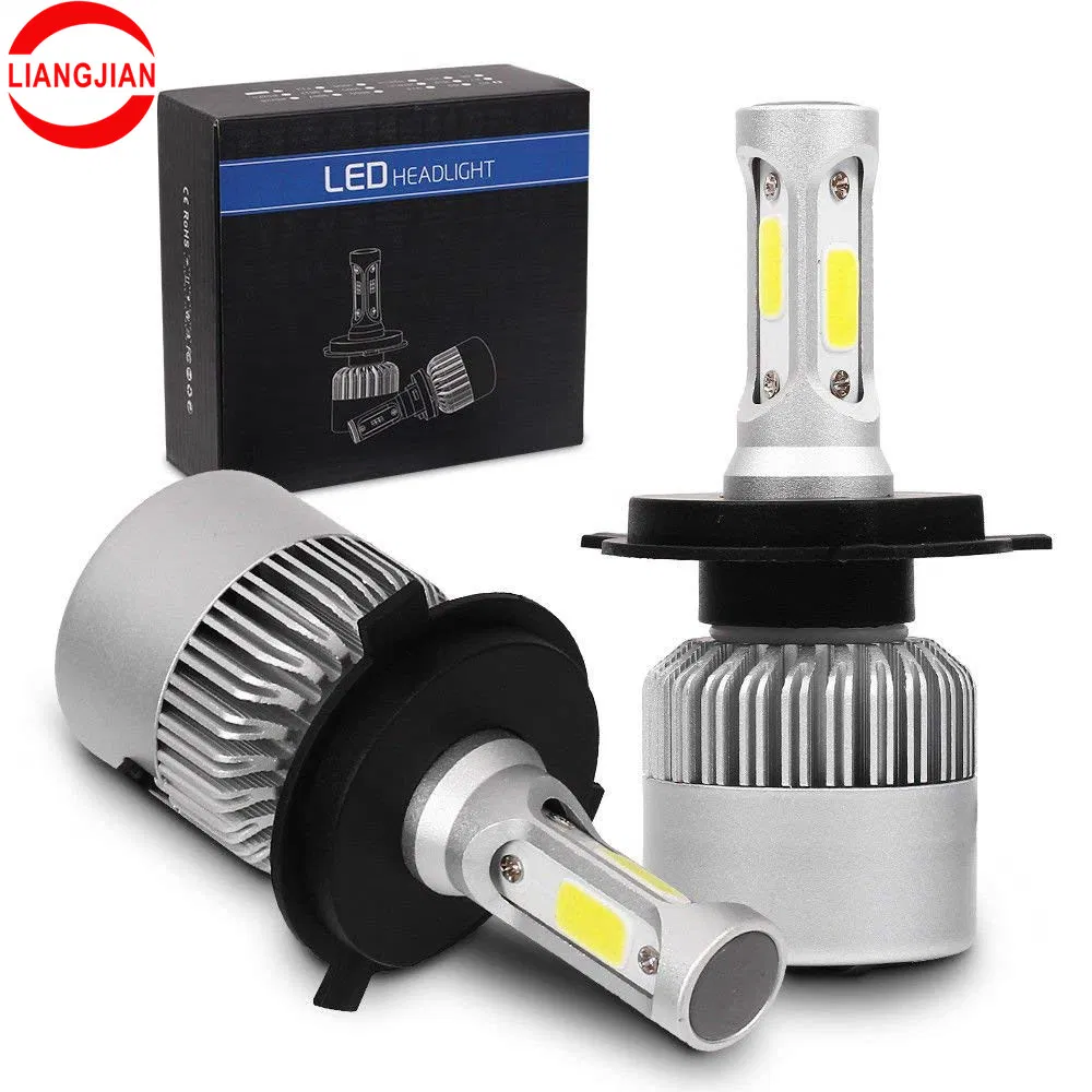 Waterproof IP68 Car Accessories H1 H4 H7 H13 Vehicle Motorcycle LED Headlight
