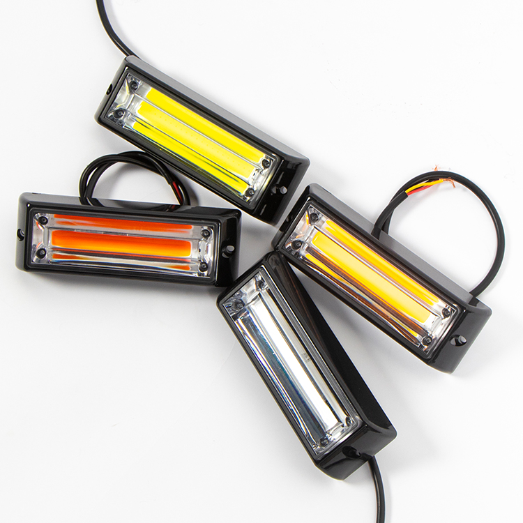 High Power Truck Vehicle Lights Surface Mount Red Blue Amber White Emergency Hazard Warning Strobe Light Lamp