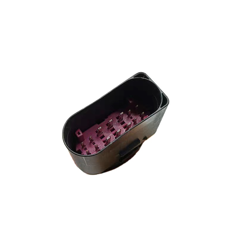 ODM OEM Customized 16 Pin 14P/10P Male Female Auto Headlight Flat Cable Assembly with Modified TPE Insulation