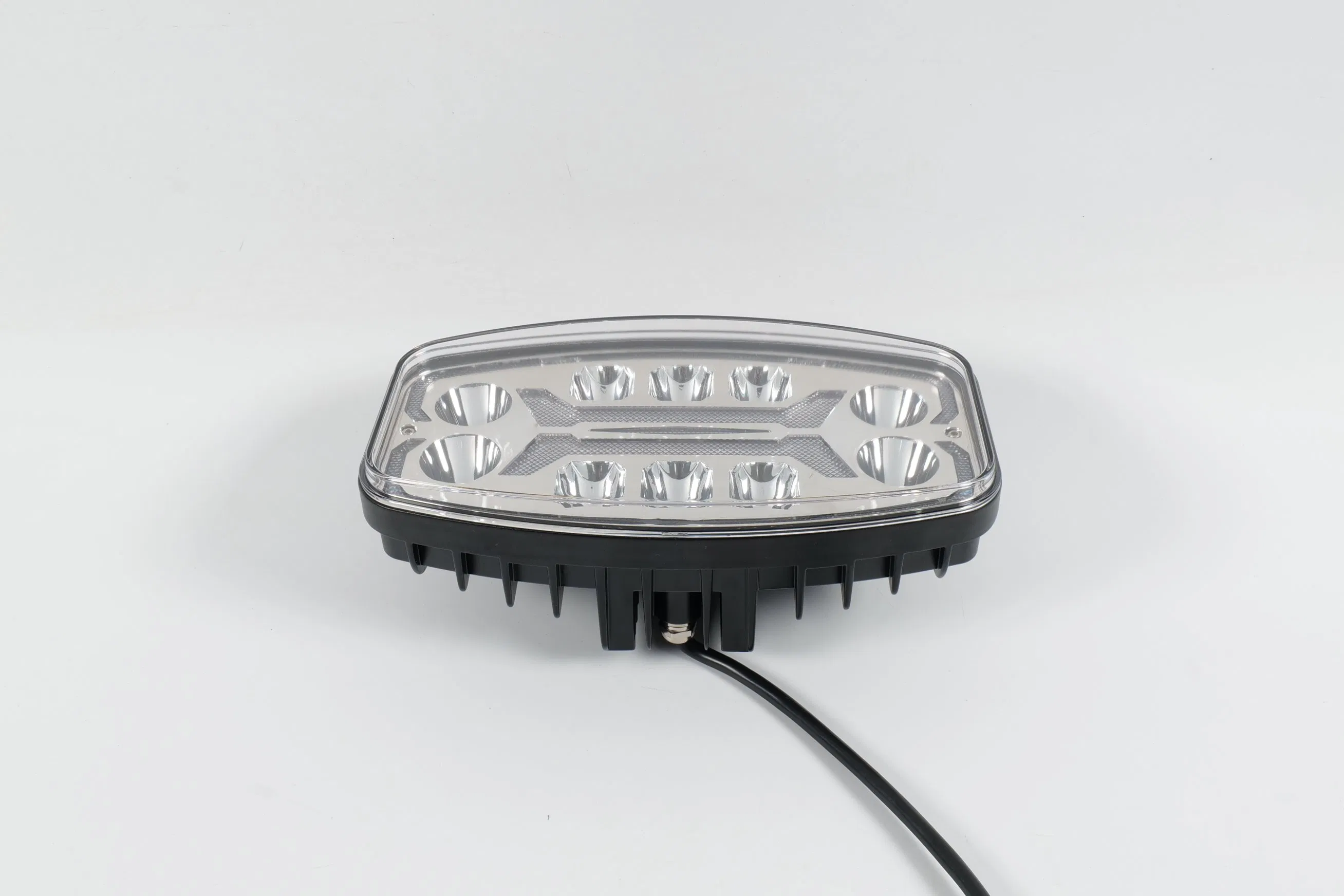 LED Work Inspection Light, Yellow-White Color, Motorcycle Modification Light, off-Road Vehicle Front Bumper Light, Truck Spotlight