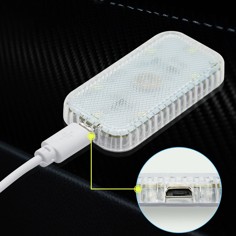 Wireless Intelligent Sensing Touch of LED Small Lights Inside the Car, No Wiring Modification for Car Ambient Lighting