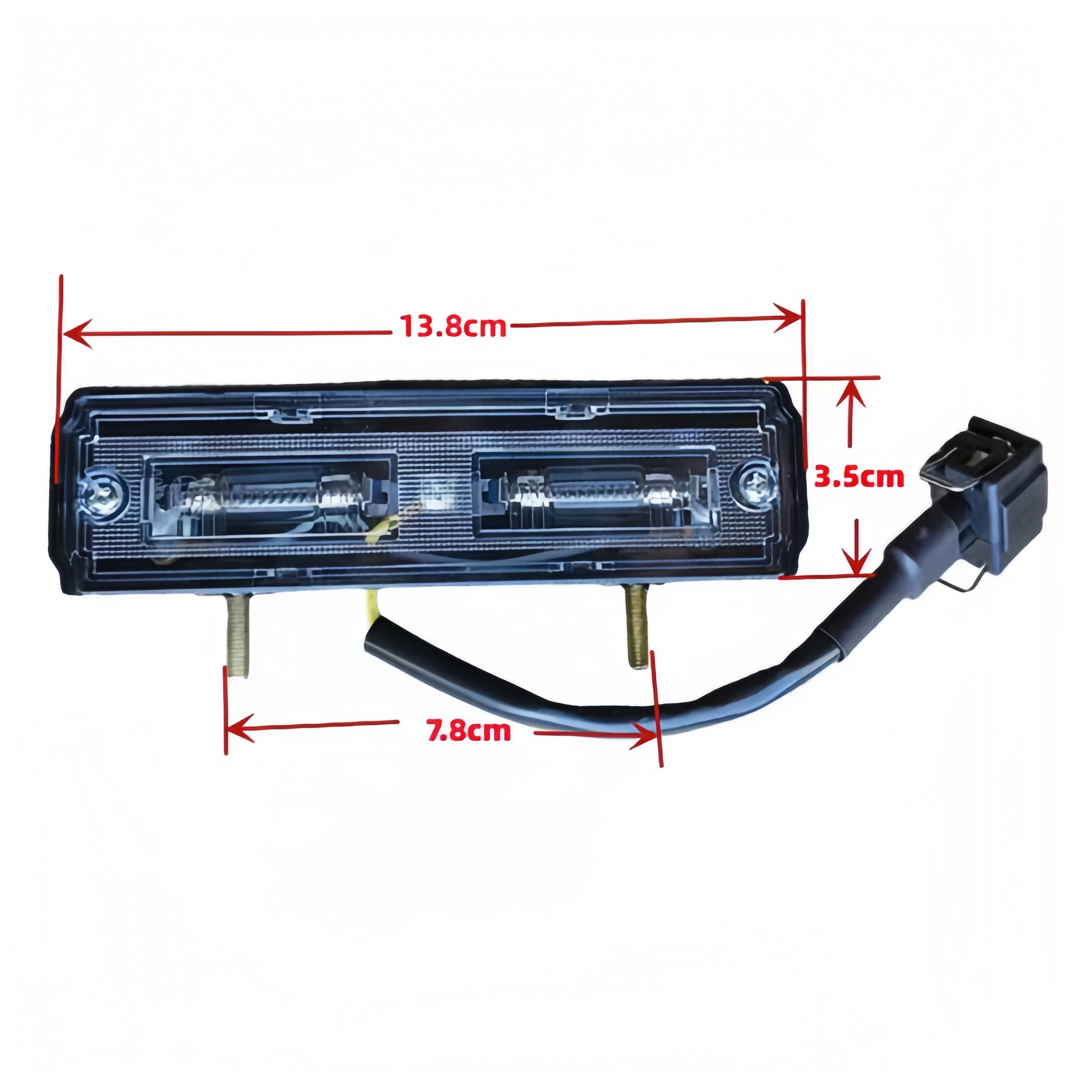 Heavy Duty Truck HOWO Light Truck Commander Mighty General Rear License Plate Lamp Model Rear Camera Lighting LG9704810003